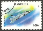 Stamps Tanzania -  Avión