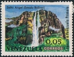 Stamps : America : Venezuela :  PAISAJES. SALTO DEL ANGEL (BOLIVAR) Y&T Nº 702