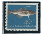 Stamps : Europe : Germany :  Peces - Bacalao    4/4