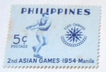 Sellos de Asia - Filipinas -  ASIAN GAMES.1954.MANILA