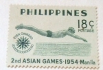 Sellos del Mundo : Asia : Filipinas : ASIAN GAMES .1954.MANILA