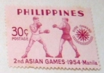 Stamps : Asia : Philippines :  ASIAN GAMES.1954.MANILA