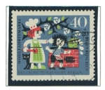 Stamps Germany -  cuentos - La bella durmiente    4/4