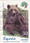 Stamps Spain -  fauna española en peligro de extinción-0so pardo