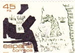 Stamps Spain -  León Felipe 1884-1968
