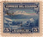 Sellos de America - Ecuador -  1934 - 45 Paisaje Andino