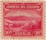 Sellos de America - Ecuador -  1934 - 45 Paisaje Andino