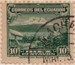 Stamps : America : Ecuador :  1934 - 45 Paisaje Andino