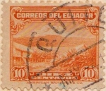 Stamps Ecuador -  1934 - 45 Paisaje Andino