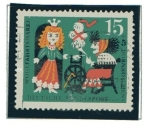 Stamps Germany -  cuentos - La bella durmiente    2/4