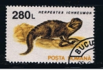 Stamps Romania -  Herpestes ichneumon