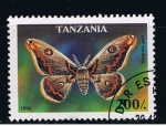 Stamps Tanzania -  Saturnia pyri