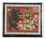 Stamps Germany -  Cuentos - El lobo y los 7 cabrititos    3/4