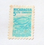 Stamps America - Nicaragua -  SOBRE TASA POSTAL