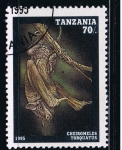 Sellos de Africa - Tanzania -  Cheiromeles torquatus