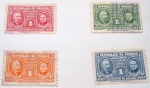Stamps : America : Panama :  LUCHA CONTRA EL CANCER 1945
