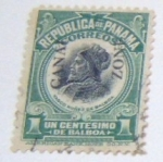 Stamps Panama -  VASCO NUÑEZ DE BALBOA   ZONA CANAL