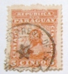 Stamps : America : Paraguay :  LEON