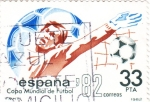 Stamps Spain -  copa mundial de futbol-España-92