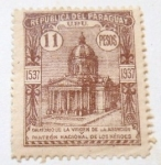 Stamps Paraguay -  ORATORIO DE LA VIRGEN DE LA ASUNCION PANTEON NACIONAL DE LOS HEROES