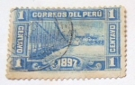 Stamps Peru -  PUENTES