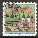 Sellos de Europa - Alemania -  800a Aniv de Heidelberg.
