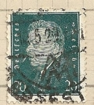 Stamps Germany -  Presidente Ebert