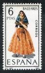 Stamps : Europe : Spain :  1773- Trajes típicos españoles. Baleares.