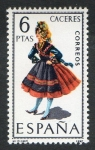 Stamps : Europe : Spain :  1776- Trajes típicos españoles. Cáceres.