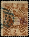 Sellos del Mundo : America : Guatemala : Serie Armas de Guatemala.   1887.