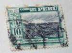 Stamps : America : Peru :  EL HUASCARAN EN ANCASH ALTURA 6768 METROS