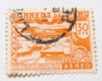 Stamps Peru -  BOCA TOMA DE LA ACHIRANA - RIO ICA CAPTA EL RIEGO PARA 22.000  HECTARIAS