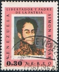 Sellos de America - Venezuela -  SIMON BOLIVAR. Y&T Nº A-933