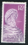 Stamps Spain -  1791- Personajes españoles. Ibn Rusd Averroes ( 1126-1198 ).