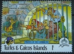 Sellos de America - Islas Turcas y Caicos -  Disney Piratas del Caribe (1)