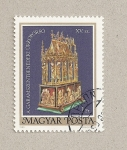 Stamps Hungary -  Relicario de Pascua del siglo XV