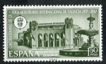 Stamps Spain -  1797- L aniversario de la Feria Muertrario Internacional de Valencia.