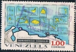 Stamps : America : Venezuela :  CARTAS GEOGRÁFICAS. DEPENDENCIAS FEDERALES. Y&T Nº 835