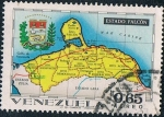 Stamps America - Venezuela -  CARTAS GEOGRÁFICAS. FALCÓN. Y&T Nº A-1001