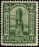 Stamps Guatemala -  Monolito de Quiriguá.