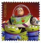 Stamps : America : United_States :  Forever - Toy Story