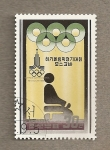 Stamps North Korea -  Juegos olímpicos Moscú