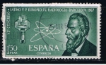 Stamps Spain -  Edifil  1790  VIII Congreso Latino y I Euro-pero de Radiología en Barcelona.  