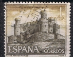 Stamps Spain -  Edifil  1744  Castillos de España.  