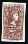 Stamps : Europe : Spain :  CENTENARIO 1º SELLO-3