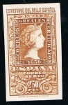 Stamps : Europe : Spain :  CENTENARIO 1º SELLO-4