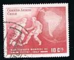 Stamps Chile -  CAMPEONATO MUNDIAL DE FUTBOL