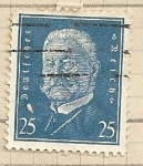 Stamps Germany -  Presidente Hindenburg