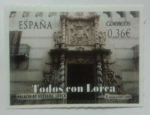 Stamps Spain -  palacio de guevara,lorca