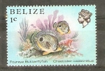 Stamps Belize -  PEZ   AMARIPOSADO